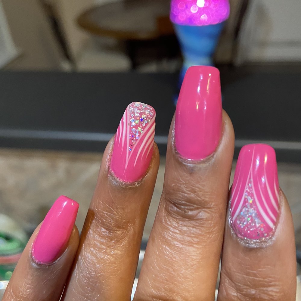 Hannah is amazing!! I've been getting my nails done for years and her work is top notch!! Thank you !! I'll definitely be back soon! Vronti Hannah is amazing!! I've been getting my nails done for years and her work is top notch!! Thank you !! I'll definitely be back soon! Vronti