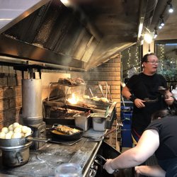 El Humero - Grill view from our stools at the front