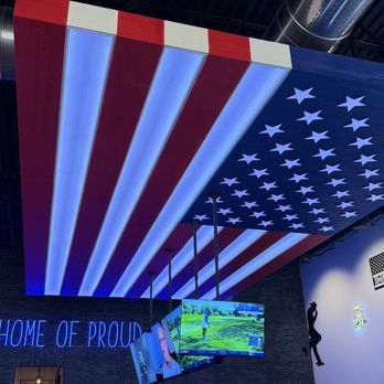 Tru Country - American flag over the bar. - Burgers Near Me - New Lenox, Illinois Tru Country - American flag over the bar. - Burgers Near Me - New Lenox, Illinois