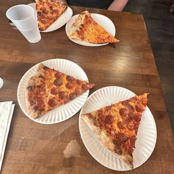 Providence By The Slice - Three pepperonis and a cheese - Pizza Near Me - Kansas City, Missouri