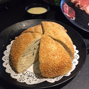 Happy Lamb Hot Pot - Sesame pancake with condensed milk for dipping - Mongolian Near Me - Edison, New Jersey