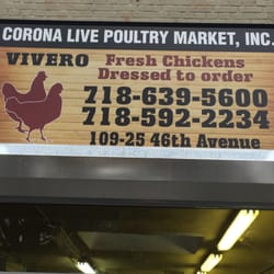 Corona Live Poultry Market