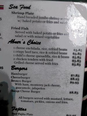 Menu photo 3 Lala's Mexican Restaurant Sonora, TX Menu photo 3 Lala's Mexican Restaurant Sonora, TX