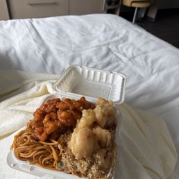 chow mein, fried rice, orange chicken, honey shrimp chow mein, fried rice, orange chicken, honey shrimp