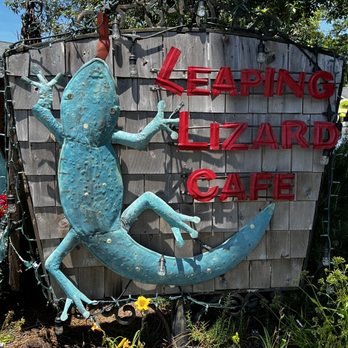 Leaping Lizard Cafe - If you see the sign put on the brakes and turn in - Cafes Near Me - Virginia Beach, Virginia Leaping Lizard Cafe - If you see the sign put on the brakes and turn in - Cafes Near Me - Virginia Beach, Virginia