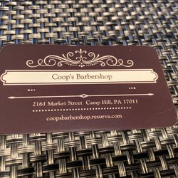 Coop's Barbershop - Card2