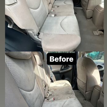 Mobile Rapid Detailing - Back seat - Auto Detailing Near Me - Anaheim, California