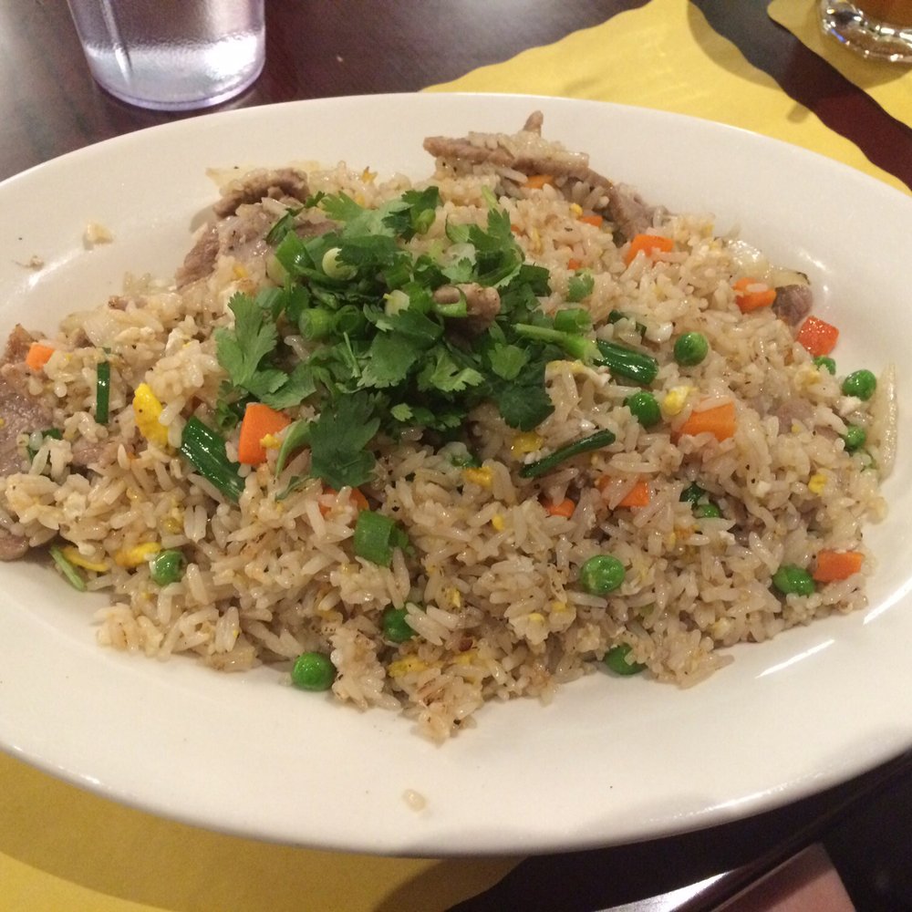 Pho Thom - Beef fried rice topped with cilantro. Nomm! - Thai Near Me - College Park, Maryland Pho Thom - Beef fried rice topped with cilantro. Nomm! - Thai Near Me - College Park, Maryland