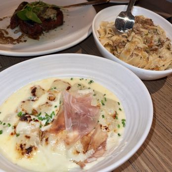 Red Ash - Handmade Potato Gnocchi "Gratinata", Tagliatelle Alla Bolognese - Italian Near Me - Austin, Texas