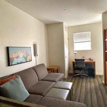 Hyatt House Boulder/Broomfield - Living area in our room - Hotels Near Me - Broomfield, Colorado