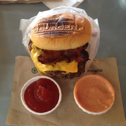 BurgerFi - Bacon Cheeseburger Double