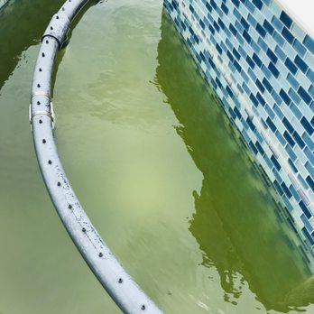 Residence Inn by Marriott - green algae fountain - Hotels Near Me - Daytona Beach, Florida