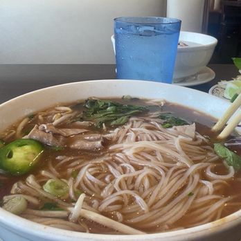 Blue Lotus Vietnamese Cuisine - Rare Steak Noodle Soup - Vietnamese Near Me - Carson, California Blue Lotus Vietnamese Cuisine - Rare Steak Noodle Soup - Vietnamese Near Me - Carson, California