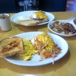Homemade Corned Beef Hash Plate