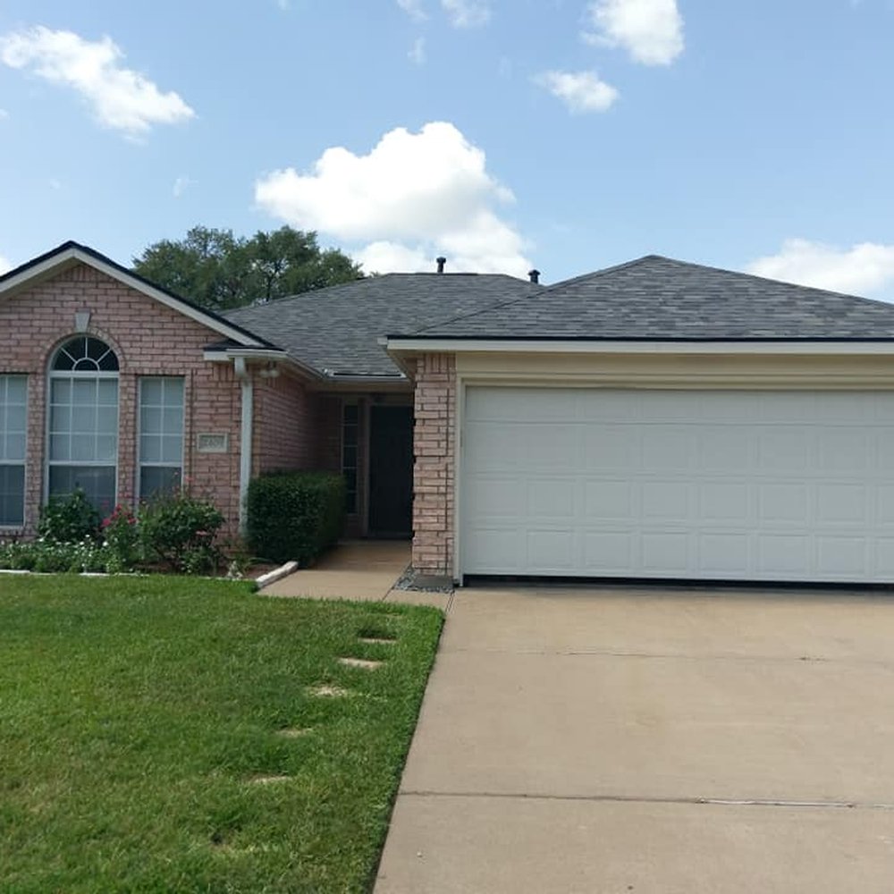 America's Choice Roofing & Seamless Gutters - New roof in Storm Grey - General Contractors Near Me - College Station, Texas America's Choice Roofing & Seamless Gutters - New roof in Storm Grey - General Contractors Near Me - College Station, Texas