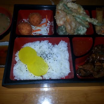 Aji Ichiban - Bento box B teriyaki beef And miso soup. - Japanese Near Me - Jacksonville, North Carolina Aji Ichiban - Bento box B teriyaki beef And miso soup. - Japanese Near Me - Jacksonville, North Carolina