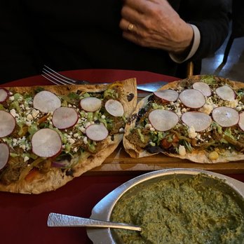 Longitud315 - Tostada de deshebrada - full order - Latin American Near Me - Highwood, Illinois Longitud315 - Tostada de deshebrada - full order - Latin American Near Me - Highwood, Illinois
