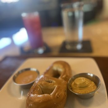 The Butcher and The Bar - Pretzel to start the meal off. It was hot and fresh. - Butcher Near Me - Boynton Beach, Florida The Butcher and The Bar - Pretzel to start the meal off. It was hot and fresh. - Butcher Near Me - Boynton Beach, Florida