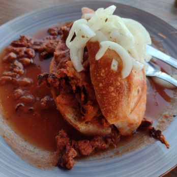 Tacos y Mariscos Jaliscos - Ahogada torta is the Wednesday special - Mexican Near Me - Tucson, Arizona