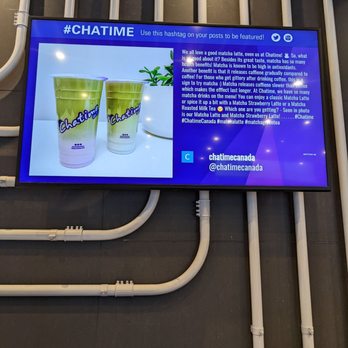 Chatime - Some light matcha latte reading as I wait for my order - Bubble Tea Near Me - Richmond Hill, Ontario Chatime - Some light matcha latte reading as I wait for my order - Bubble Tea Near Me - Richmond Hill, Ontario