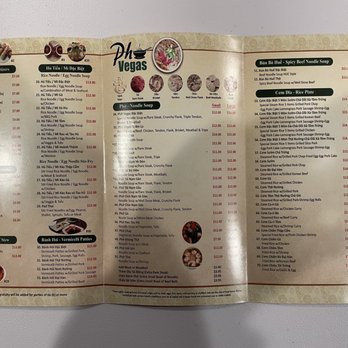 Pho Vegas - Menu back - Vietnamese Near Me - Las Vegas, Nevada Pho Vegas - Menu back - Vietnamese Near Me - Las Vegas, Nevada