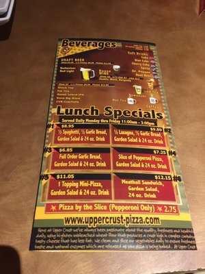 Menu photo 3 Upper Crust Pizza Cathedral City, CA Menu photo 3 Upper Crust Pizza Cathedral City, CA