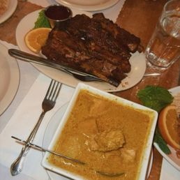Chicken Yellow Curry B.B.Q. Spare Ribs