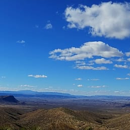 View of Santa Elena Canyon from Sotol Overlook