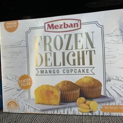 Gogo Mart Grocery - Mango cupcake frozen offering, Wednesday 27 August 2025.