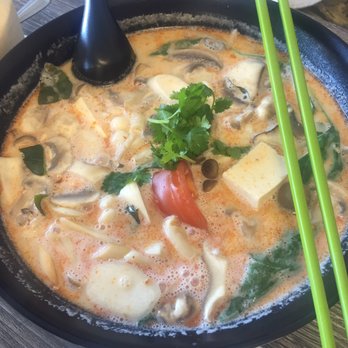 My Vegan - Tom yum soup - Thai Near Me - Pasadena, California