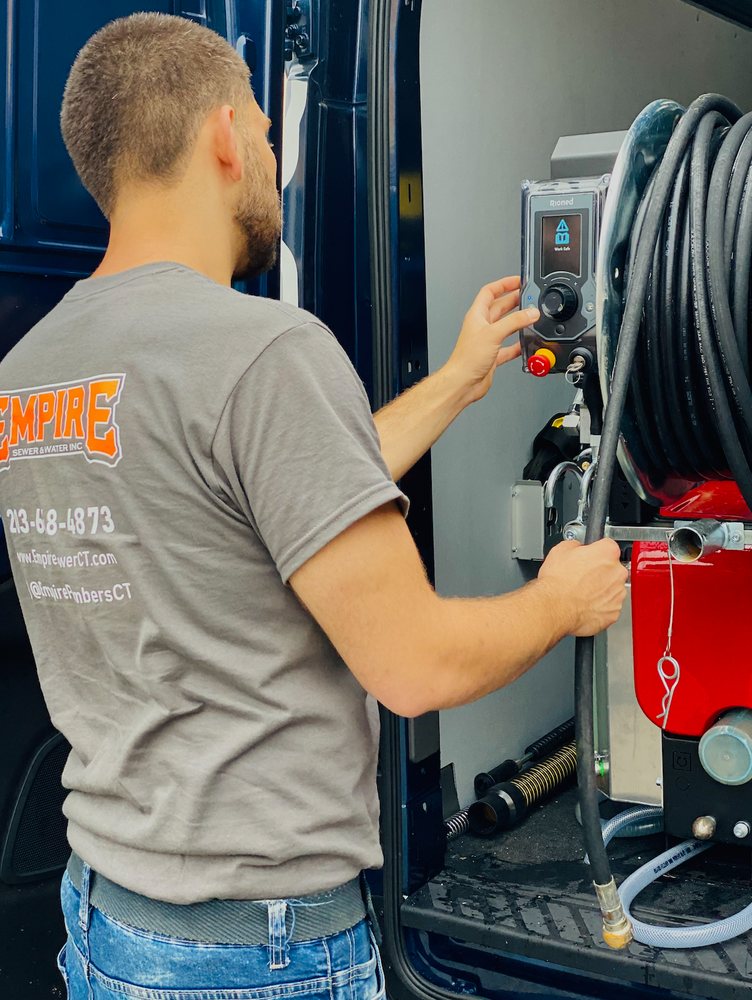 Slide of Empire Sewer and Water