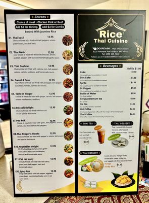 Menu photo 2 Rice Thai Cuisine Gulfport, MS Menu photo 2 Rice Thai Cuisine Gulfport, MS