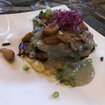 The Chalkboard Kitchen + Bar - Farm Eats Corn - pork belly - New American Near Me - Tulsa, Oklahoma