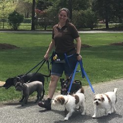Paws and Possibilities - Owner Kim Greco out for a walk
