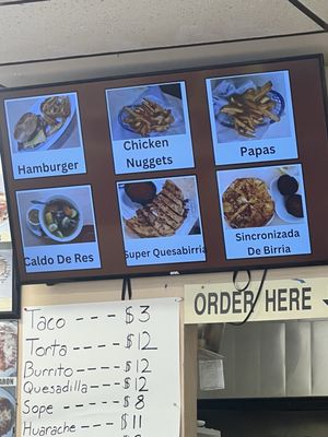 Menu photo 6 Taqueria El Sol De Jalisco Earlimart, CA Menu photo 6 Taqueria El Sol De Jalisco Earlimart, CA