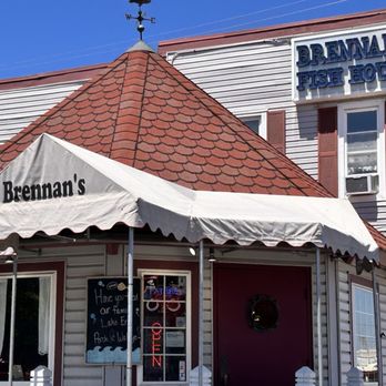 Brennan's Fish House - Out Front Entrance - Seafood Near Me - Grand River, Ohio