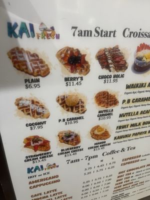Menu photo 4 Kai Fresh Honolulu, HI Menu photo 4 Kai Fresh Honolulu, HI