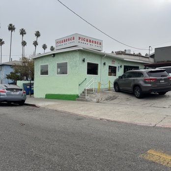 Picaresca Barra De Cafe - Mint green building - Coffee & Tea Near Me - Los Angeles, California