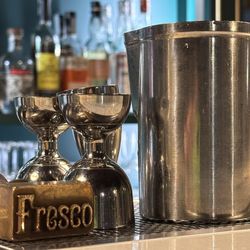 Fresco Cocktail Shop - Stamp used to imprint the ice
