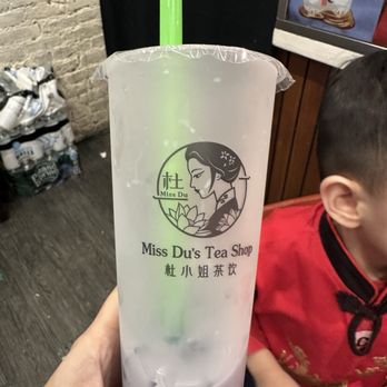 Miss Du’s Tea Shop - Purple Taro Bubble Milk Tea - Coffee & Tea Near Me - New York, New York Miss Du’s Tea Shop - Purple Taro Bubble Milk Tea - Coffee & Tea Near Me - New York, New York