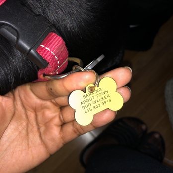 Barking About Town - She puts tags on all her dogs - Dog Walkers Near Me Barking About Town - She puts tags on all her dogs - Dog Walkers Near Me