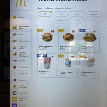 McDonald's - Menu - Burgers Near Me - Interlaken, BE