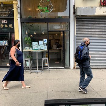 Spring Cafe - Outside - Vegan Near Me - New York, New York Spring Cafe - Outside - Vegan Near Me - New York, New York