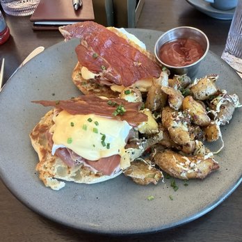 Riverwalk Terrace - Eggs Benedict - Breakfast & Brunch Near Me - Tampa, Florida Riverwalk Terrace - Eggs Benedict - Breakfast & Brunch Near Me - Tampa, Florida