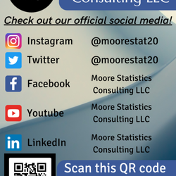 Moore Statistics Consulting - Socials