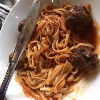 Grotto Downtown - Kids spaghetti and meatballs - Italian Near Me - Houston, Texas