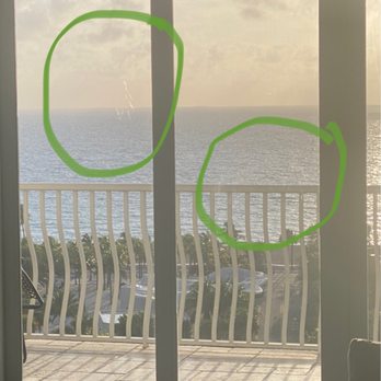 Lavender Cleaning Service - Scratched sliding glass doors - Home Cleaning Near Me