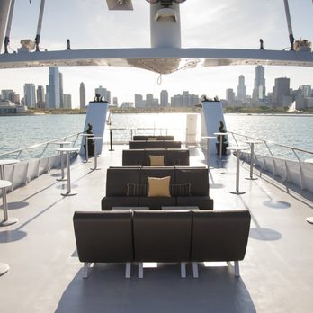 Chicago Elite Private Yachts - Top deck exterior - Venues & Event Spaces Near Me - Chicago, Illinois Chicago Elite Private Yachts - Top deck exterior - Venues & Event Spaces Near Me - Chicago, Illinois