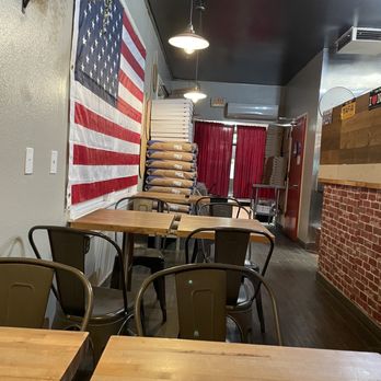 iSlice - an empty restaurant with tables and chairs - Pizza Near Me - Albany, California iSlice - an empty restaurant with tables and chairs - Pizza Near Me - Albany, California
