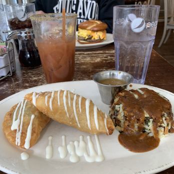 Syrup Cherry Creek - Breakfast empanadas and hashbrowms - American Near Me - Denver, Colorado Syrup Cherry Creek - Breakfast empanadas and hashbrowms - American Near Me - Denver, Colorado